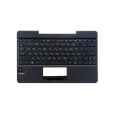 13NB0451AP0301 Клавиатура для ноутбука Asus T100TA с топкейсом, темно-стальной, черные кнопки [13NB0451AP0301] (с разбора)