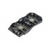 кожух с вентиляторами для видеокарты Asus RX470 STRIX с разбора