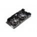 кожух с вентиляторами для видеокарты Asus GeForce GTX 1050 Ti CERBERUS с разбора