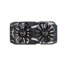 Система охлаждения для видеокарты Asus RX580 STRIX с разбора