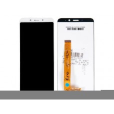 Дисплей в сборе с тачскрином для Meizu S6, белый