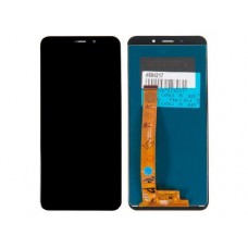 Дисплей в сборе с тачскрином для Meizu S6, черный