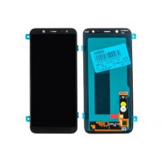 Дисплей в сборе с тачскрином для Samsung Galaxy A6 (SM-A600F) черный (2018) OLED