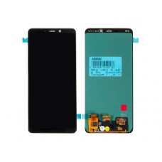 Дисплей в сборе с тачскрином для Samsung Galaxy A9 (SM-A920F) черный (2018), оригинал