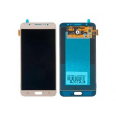 Дисплей в сборе с тачскрином для Samsung Galaxy J7 (SM-J710F) золотой (2016) оригинал