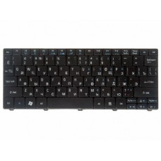 V111102BS2 Клавиатура для ноутбука Acer Aspire One 532, Packard Bell NAV50, PAV80, черная, гор. Enter