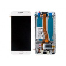 Дисплей в сборе с тачскрином , передней панелью и IO BD FPC для ASUS Zenfone 4 MAX ZC554KL, белый