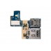 Плата с разъемом sim и SD для Asus ZB450KL б.у с разбора