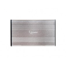 EE2-U3S-5-S Внешний корпус 2.5" Gembird EE2-U3S-5-S, серебро, USB 3.0, SATA, металл