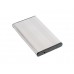 EE2-U3S-5-S Внешний корпус 2.5" Gembird EE2-U3S-5-S, серебро, USB 3.0, SATA, металл