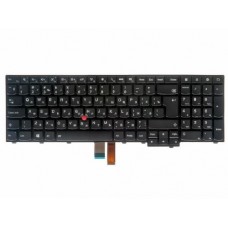 04Y2426 Клавиатура для ноутбука Lenovo ThinkPad Edge E531, E540, T540, T540p, черная с рамкой, с подсветкой, с трекпойнтом, верт. Enter