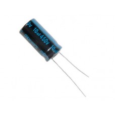Конденсатор электролитический 10x450 (10x20) TK Jamicon 105C