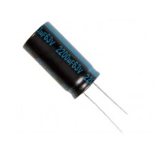 Конденсатор электролитический 2200x63 (18x35) TK Jamicon 105C