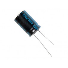 Конденсатор электролитический 220x100 (12,5x20) TK Jamicon 105C