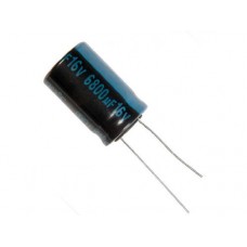 Конденсатор электролитический 6800x16 (16x25) TK Jamicon 105C