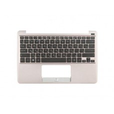 90NL0073-R30210 Клавиатура для ноутбука Asus E200HA-1G с топкейсом, светлая, черные клавиши (с разбора)