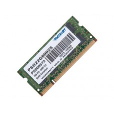 PSD22G8002S Оперативная память для ноутбука SO-DIMM DDR2, 2 Гб, 800 МГц (PC-6400), Patriot