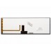 AEBU6U00010 Клавиатура для ноутбука Toshiba Portege R700, R705, R830, R835, черные кнопки, серая рамка, с подсветкой, гор. Enter
