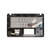 Клавиатура для ноутбука Asus X541U, X541S, K541U, K541S, S541U , S541L, A541U, A541S, F541U, F541S, D541S, R541S с топкейсом, золотистый (с разбора)
