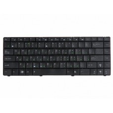 04GNQW1KRU00- Клавиатура для ноутбука Asus K40, X8, F82, P80, P81, черная, гор. Enter