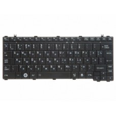 V101462AK Клавиатура для ноутбука Toshiba Satellite U500, U505, U400, U405, A600, T130, T135, Portege M800, M900, черная, низкие кнопки, верт. Enter