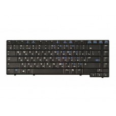 445588-25 Клавиатура для ноутбука HP Compaq 6510b, 6515b, черная, гор. Enter